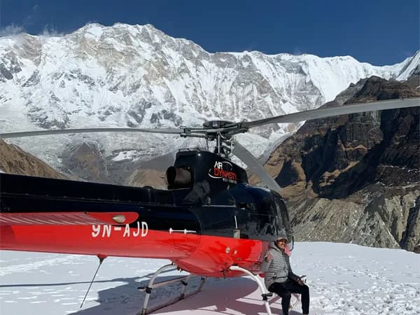 annapurna base camp heli tour