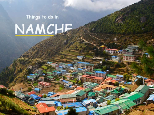 namche bazaar view