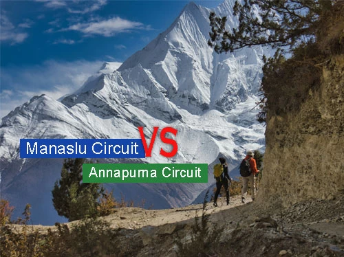 annapurna circuit vs manaslu circuit