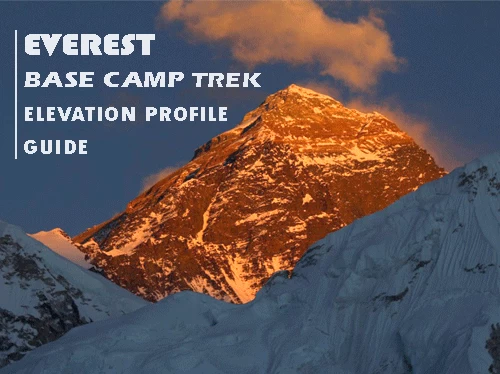 everest elevation profile