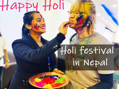 Holi Celebration at hotel