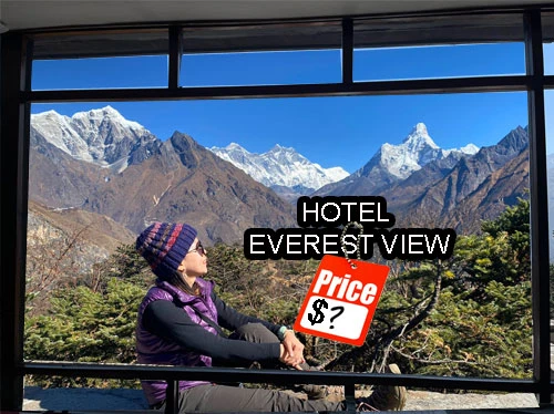 hotel everest view cost