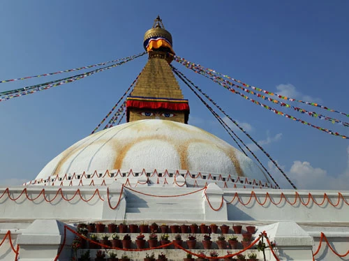 Boudhanath Stupa is one of the biggest stupa in Nepal which has great importance for Buddhist people.