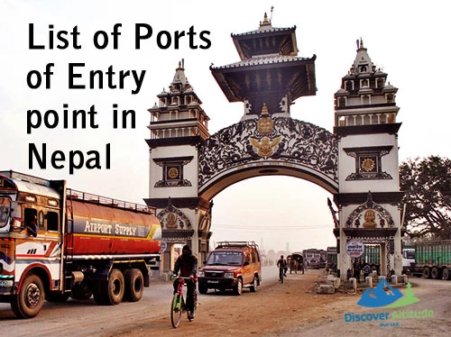 Entry points of Nepal