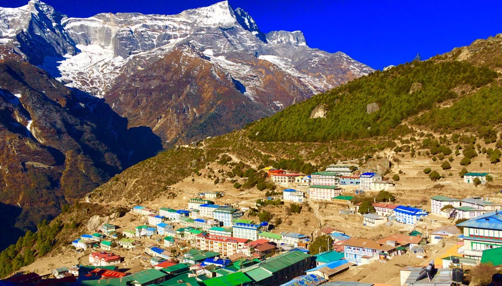 Namche village