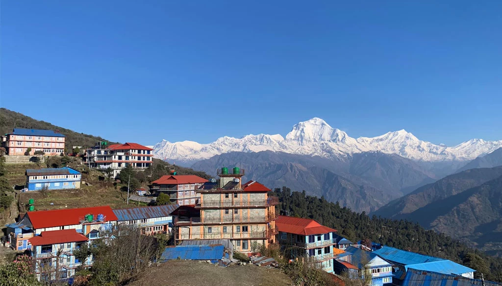 ghorepani village