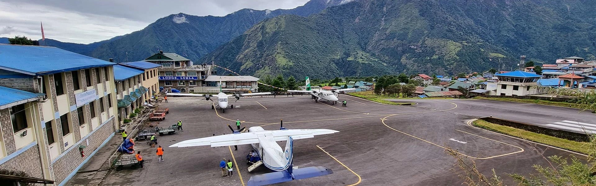 Lukla AIrport Parking