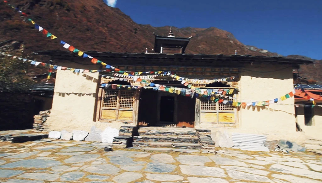 The ancient Mu-Gompa is one of the main attraction of Tsum valley trek.