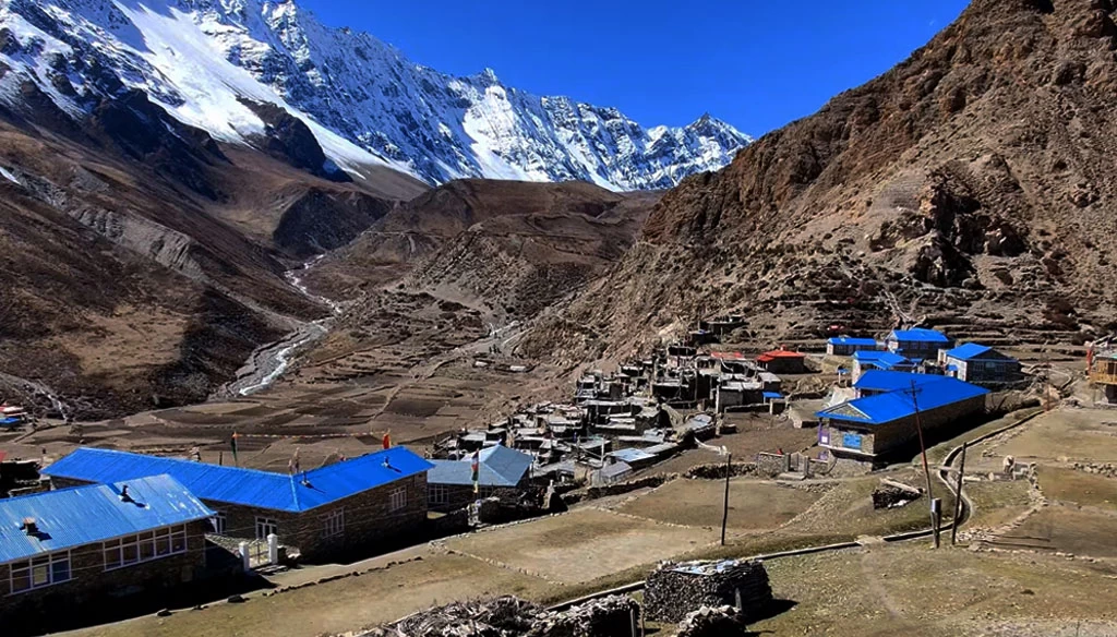 Nar village is the last settlement before crossing over Kang La pass during the Nar Phu Valley Trekking