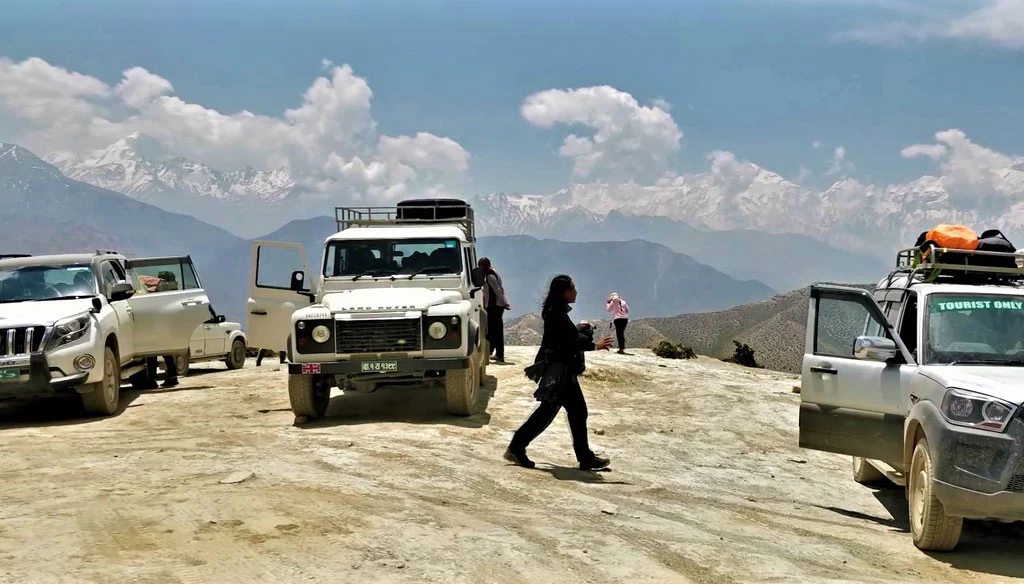 off road Jeep ride services for any type of tours in Nepal.