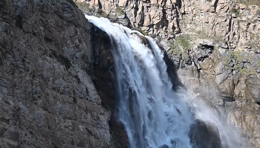 Phoksundo Waterfall is fed by Phoksundo Lake as Pictured EnRoute to Ringo village.