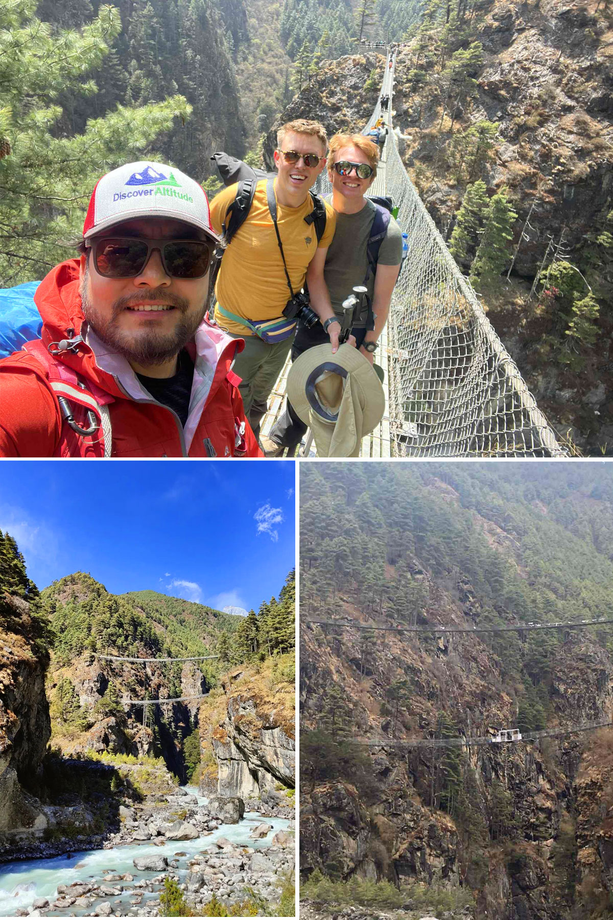 hillary suspension bridge and bungee