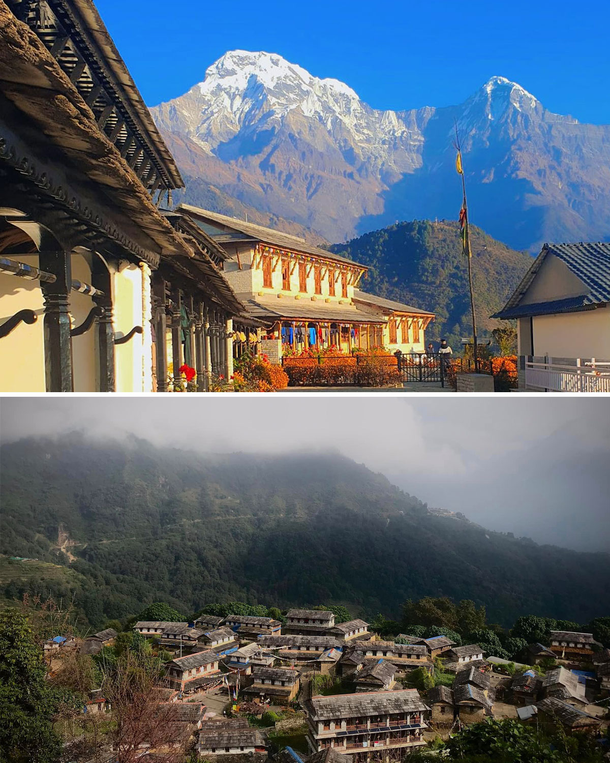 Ghandruk Village, a gurung community town