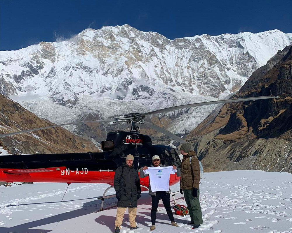 annapurna base camp heli tour