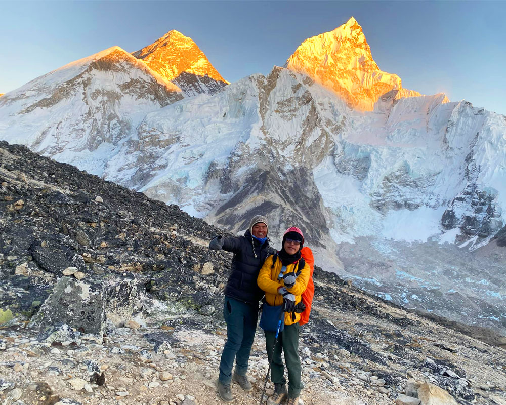 view from kalapatthar
