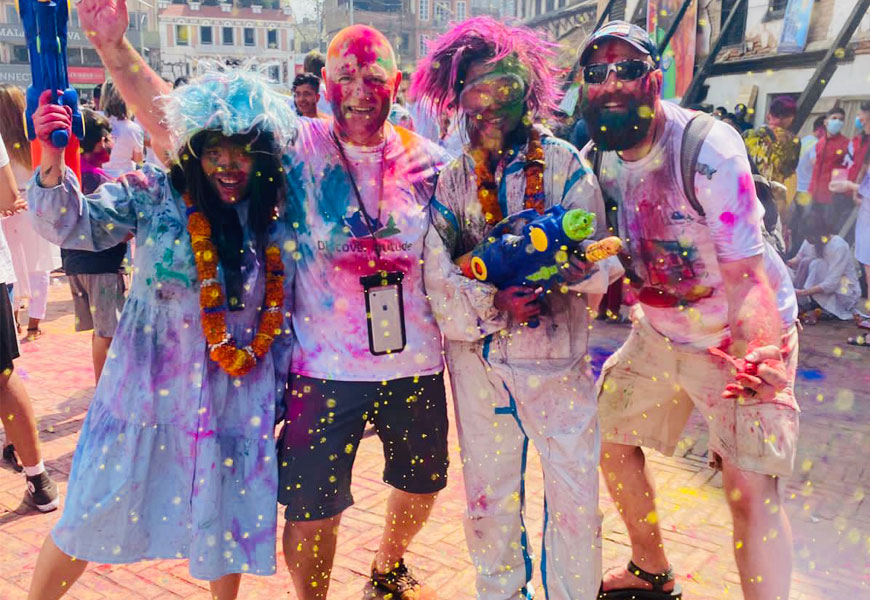 Holi festival in Nepal Festival of Colors 2025