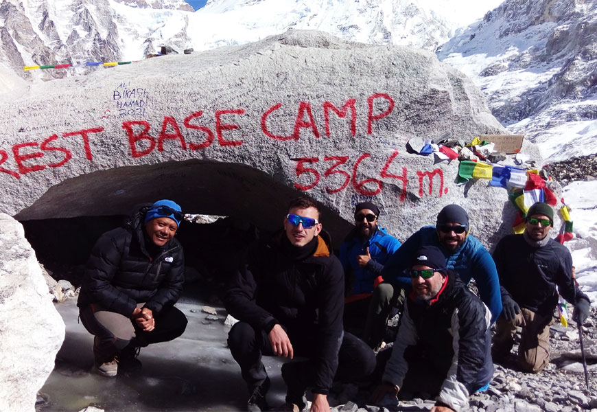 mount everest base camp trek km