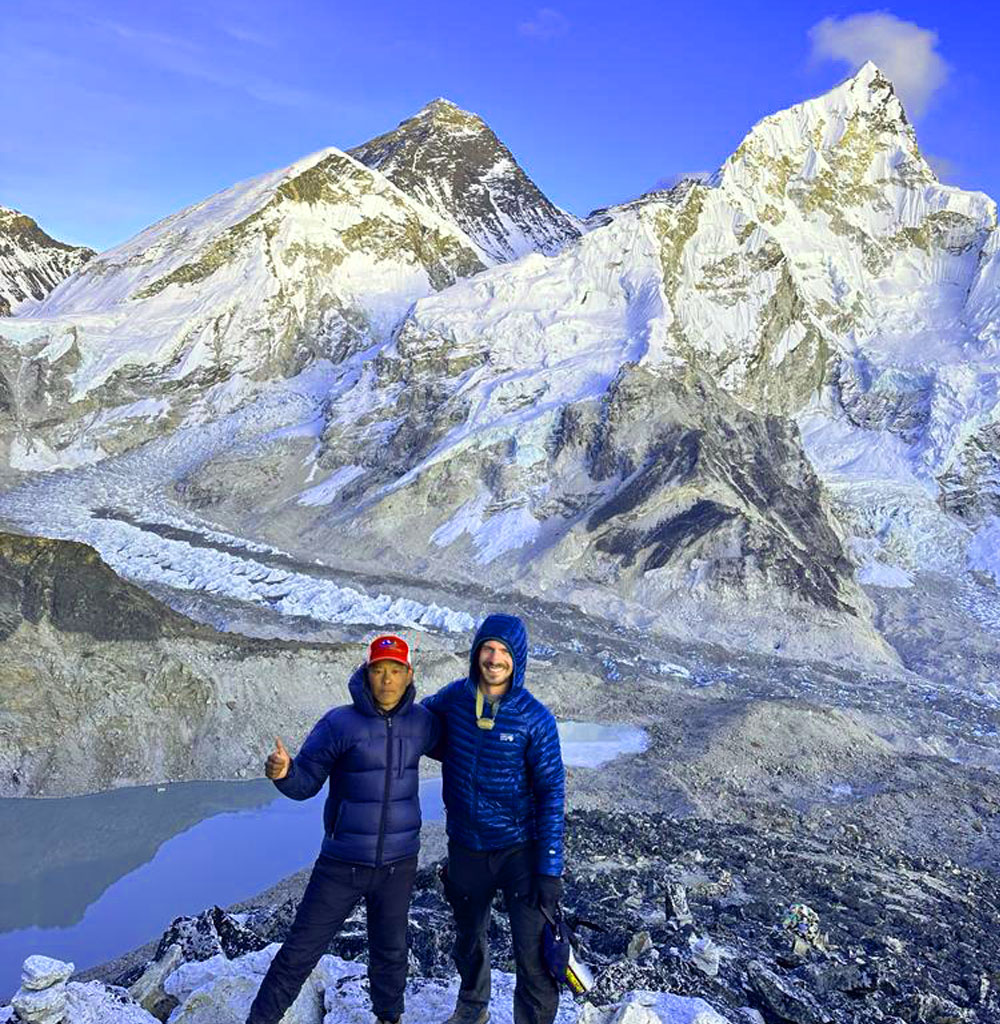 mount everest view from Kalapatthar