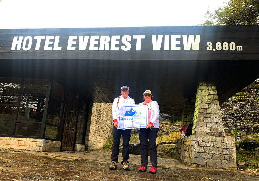 Discover Altitude Client at Everest View Hotel