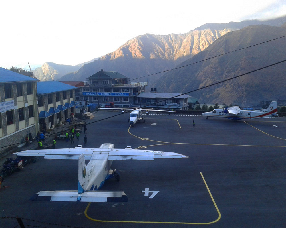 Lukla Airport Parking