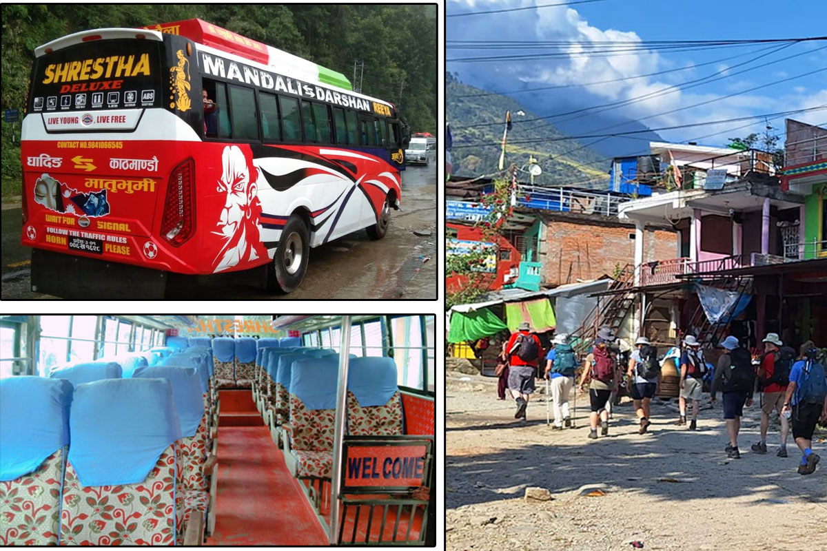 Besisahar to Kathmandu