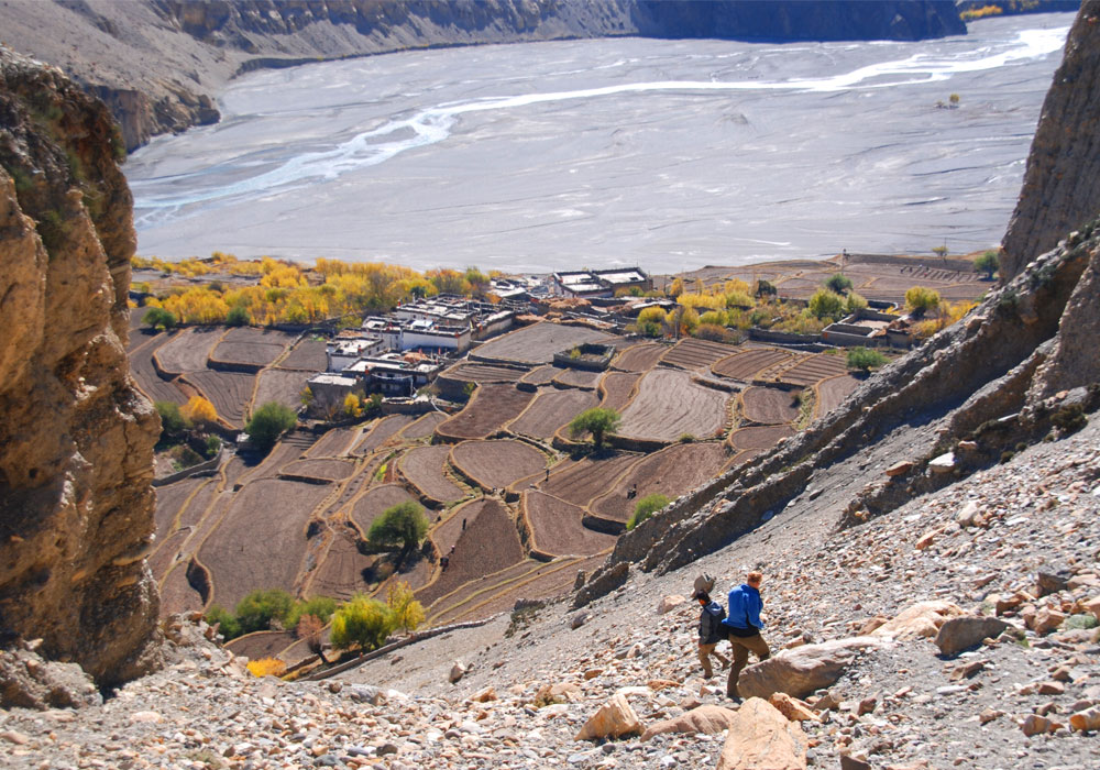 Beautiful Kagbeni Village