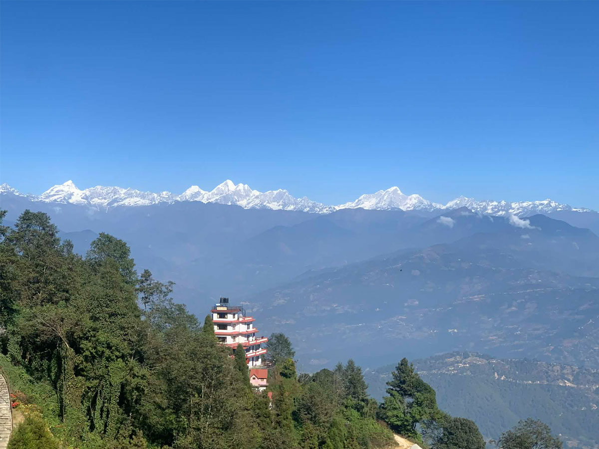 nagarkot mountain view