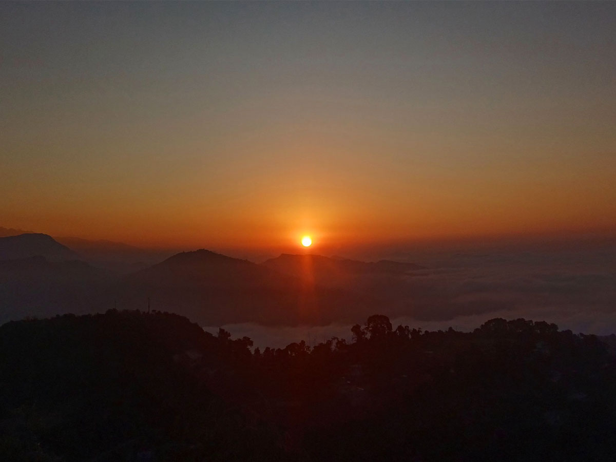 nagarkot sunrise