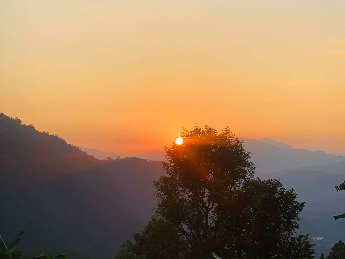 nagarkot sunset