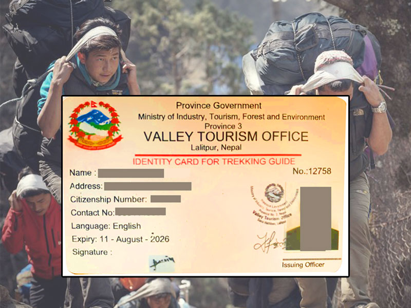 trekking guide license