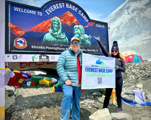  At Everest Base Camp