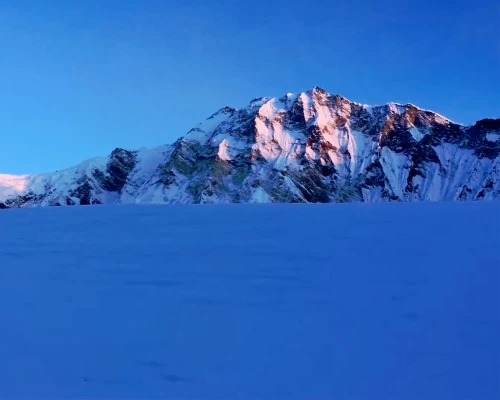 Annapurna I As Captured From Tent Peak Summit.