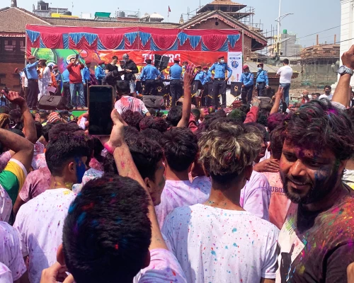 Basantapur Holi
