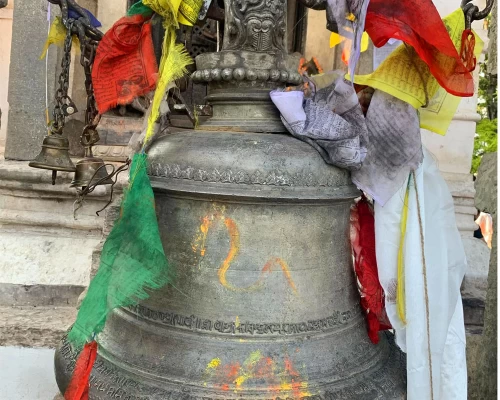 Bell In Nepal Temple