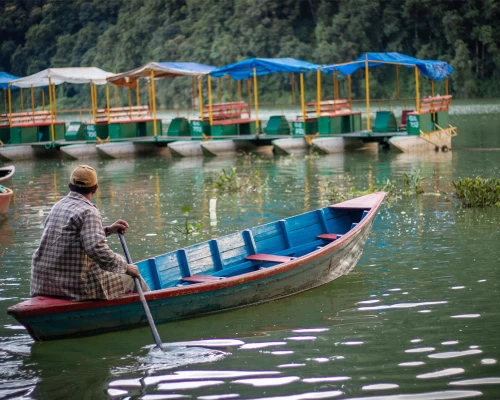 Boating On Few Lake
