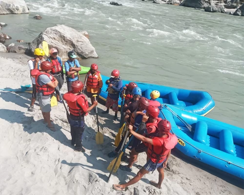 Budigandaki Rafting Time