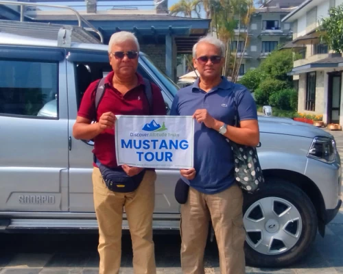 Company Banner With Jeep