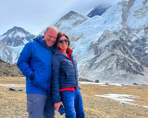 Couple At Kalapatthar