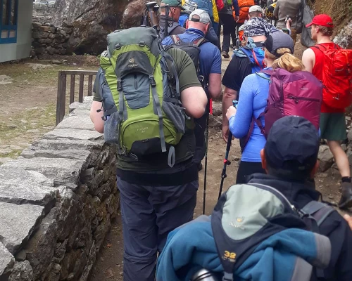 Crowd In Peak Season