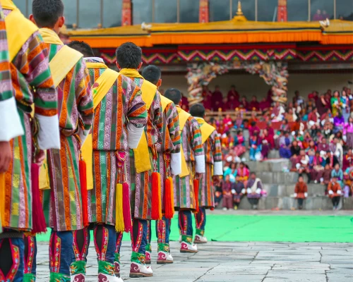 Cultural Dress In Bhutan