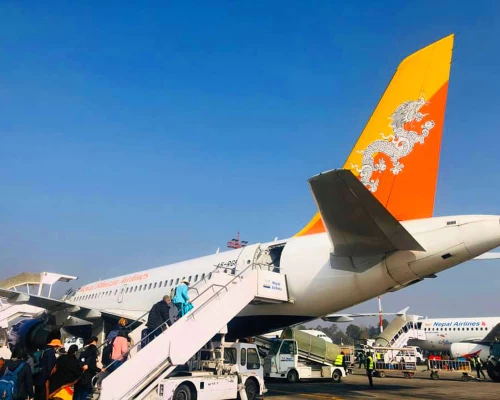 Druk Air For Bhutan
