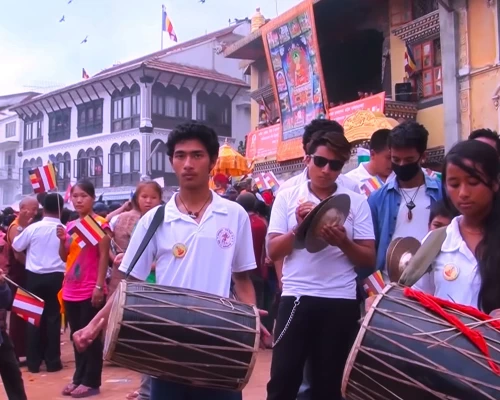During Buddha Jayanti Festival