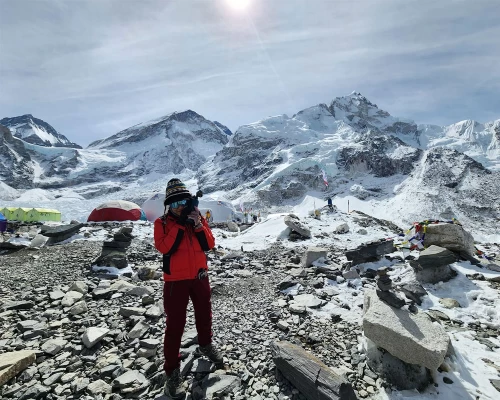 Freezig Base Camp