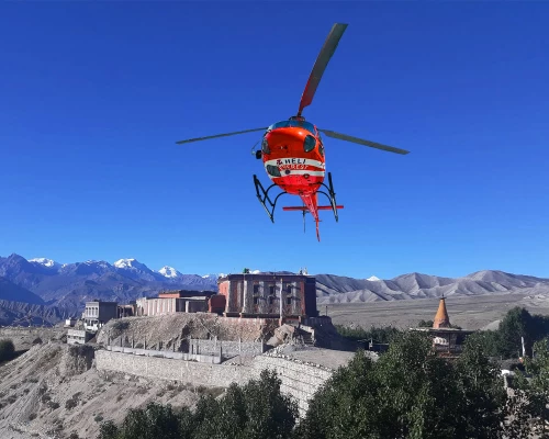 Heli Everest At Mustang