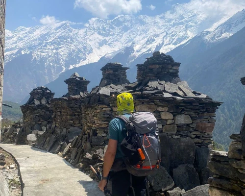 Hiking During Tsum Valley