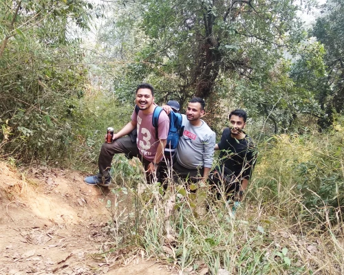 Hiking Moment