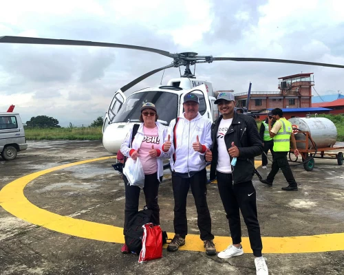 Kathmandu Arrive From Everest Base Camp