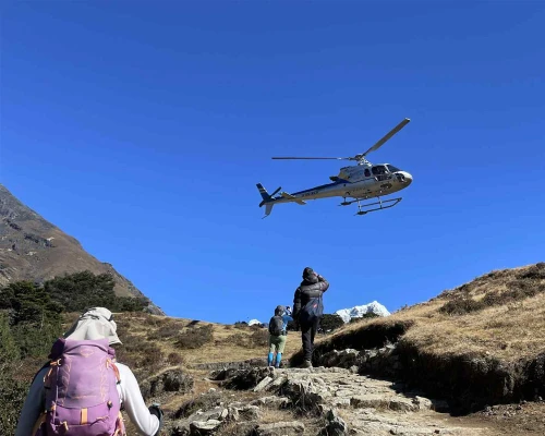 Kathmandu Return By Helicopter