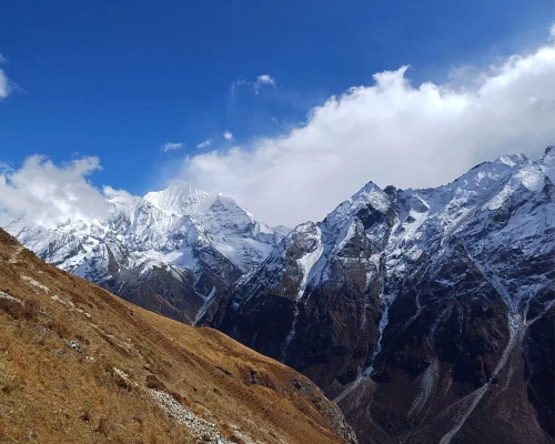 Langtang Himalayas And Peaks