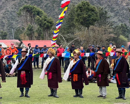 Local People In Manaslu Region
